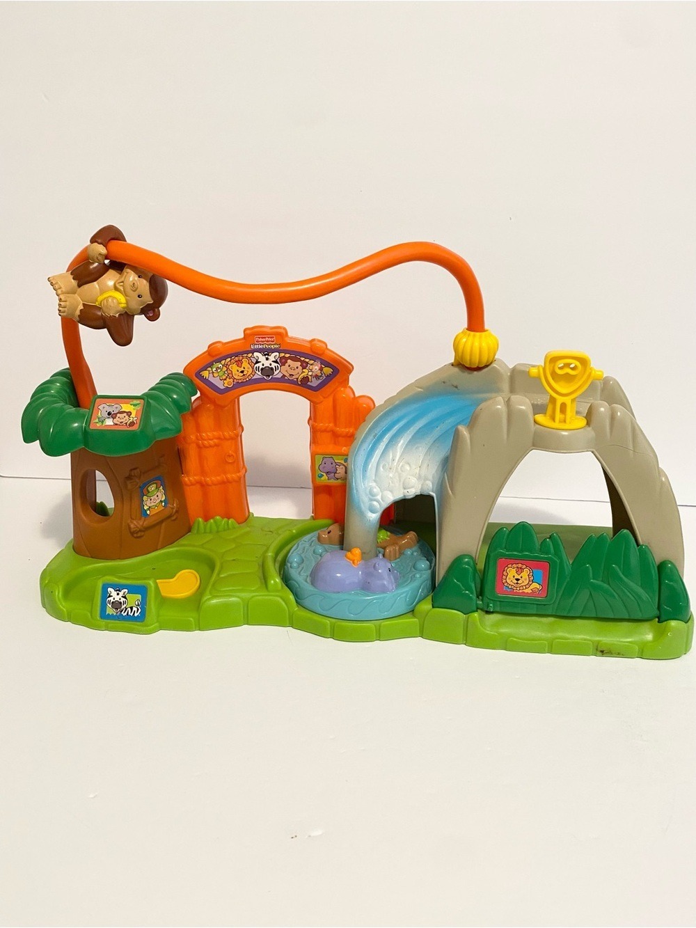 Fisher Price Little People Surprise Sounds Zoo Playset 2007 Toy